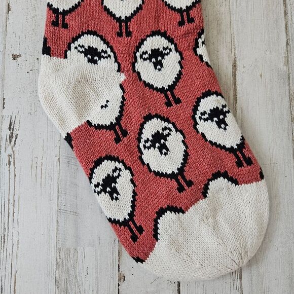 Smartwool Dusty Cedar Heather Sheep Chrustmas Holiday Stocking NWT - Picture 4 of 6